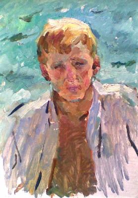 Portrait of a boy. Strulev Evgeniy