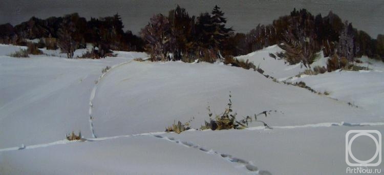 Zorkov Nikolay. Winter landscape