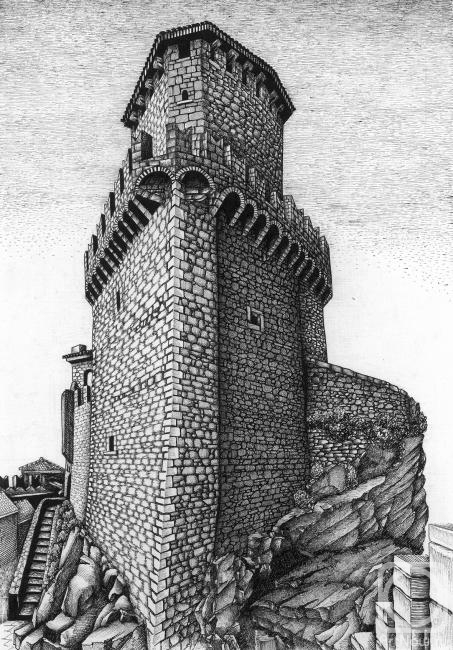Tzarevsky Yury. The tower of San Marino
