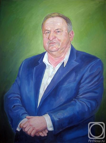 Zlobin Pavel. Male portrait