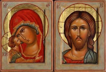 Wedding couple - Saviour and Our Lady