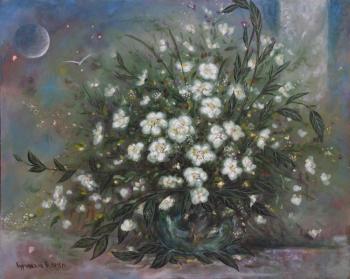 Bouquet in the moonlight. Kurchinskiy Vladimir