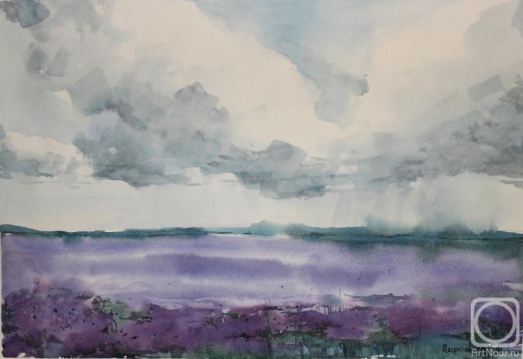 Petrovskaya Irina. Clouds and lavender
