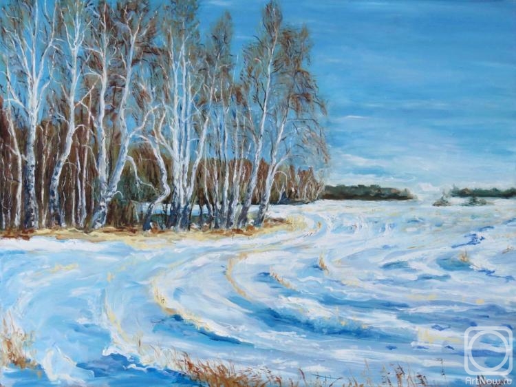 Tsygankov Alexander. Winter Field