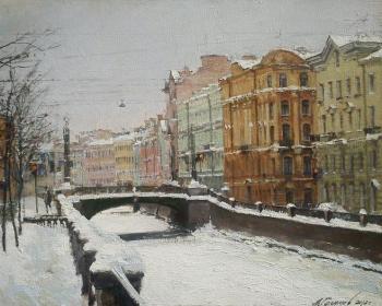 Sleep Channel. St. Petersburg (Winter Feed). Galimov Azat