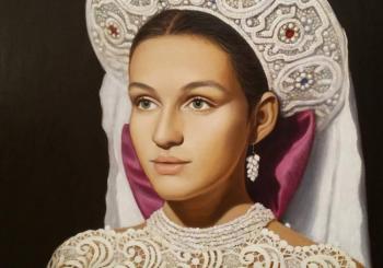 The Bride (fragment) (Bride S Portrait). Shchepetnova Natalia