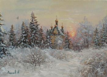 Winter evening. Panov Aleksandr