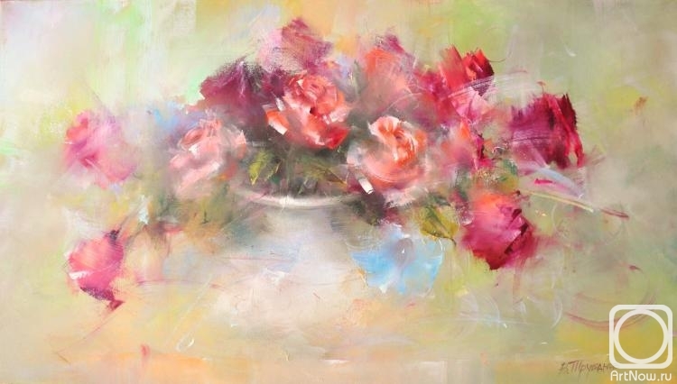 ������� ������ �� ������. �������� �������. Bouquet of roses