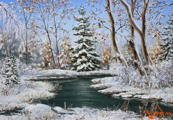 Bushes in fluffy short fur coats