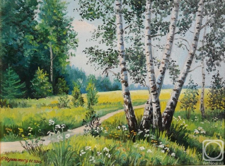 Chernyshev Andrei. Birch Grove