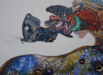 Queen butterfly. Martynov Sergey