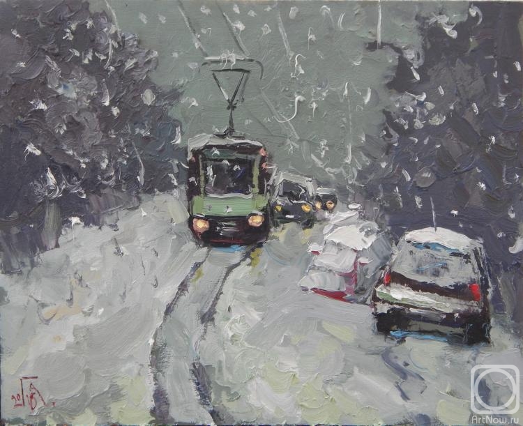 Golovchenko Alexey. Fluffy snow