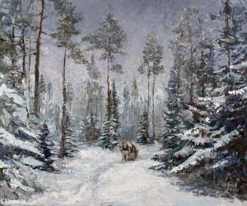Forest in winter. Korhov Yuriy