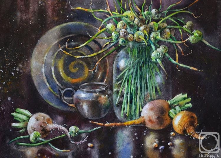 Ivanova Olga. The still life wiht turnip