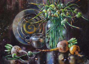 The still life wiht turnip. Ivanova Olga