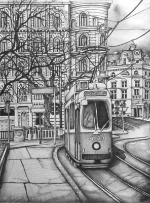 Vienna tram. Tzarevsky Yury