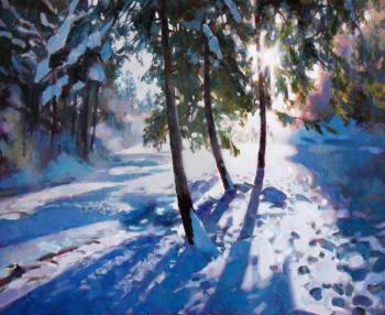 Frost and sun (Traces In The Snow). Taranov Viacheslav