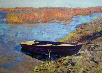 Spring on the river (River Spring). Rudnik Mihkail