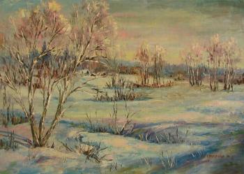Silver frost (Country Side). Kruglova Svetlana
