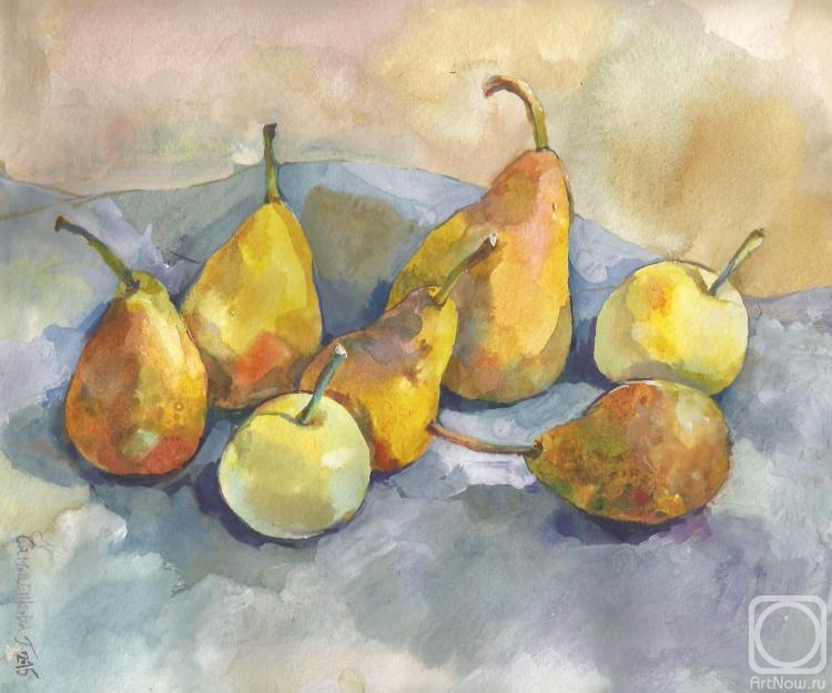 Samoshchenkova Galina. Pear-apples