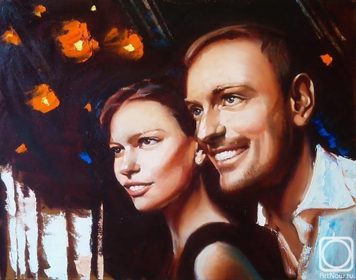 Zelikov Oleg. Portrait. Sweet Couple