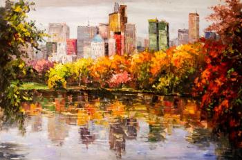New York. Autumn in Central Park. Vevers Christina