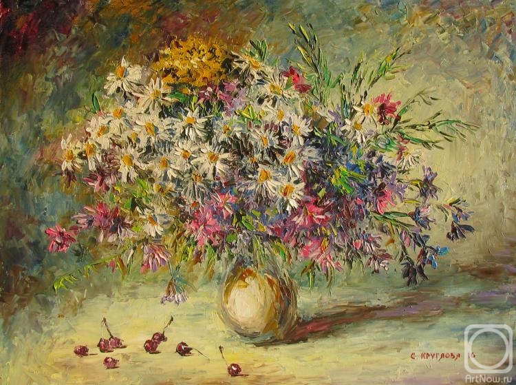 Kruglova Svetlana. chamomile summer