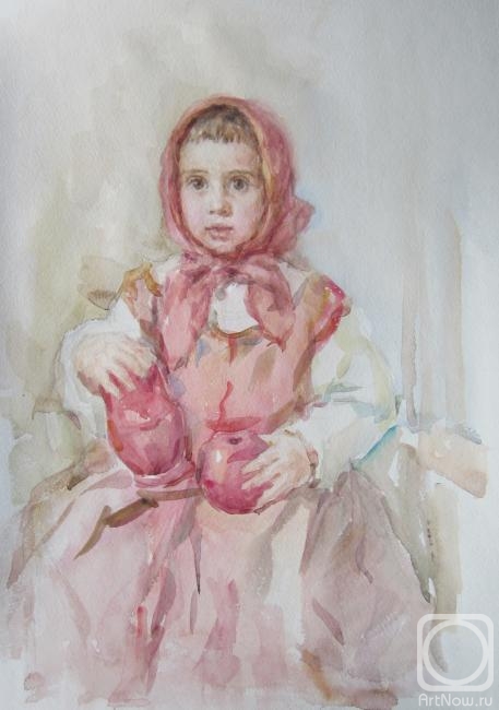 Shplatova Tatyana. Portrait of a Girl
