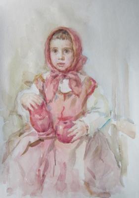 Portrait of a Girl. Shplatova Tatyana