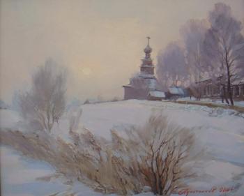 Dawn in January. Plotnikov Alexander
