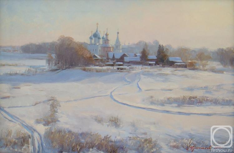 Plotnikov Alexander. January. Ilyinsky Meadow