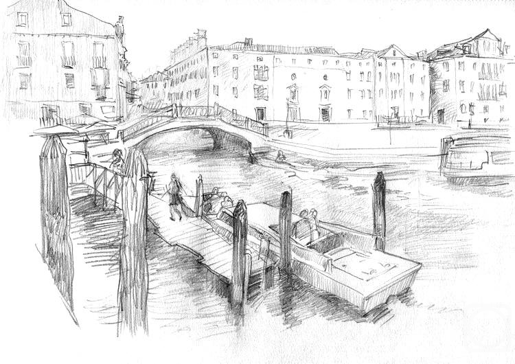 Korhov Yuriy. Venice, Ca&39; di Dio