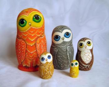New owls. Kondyurina Natalia