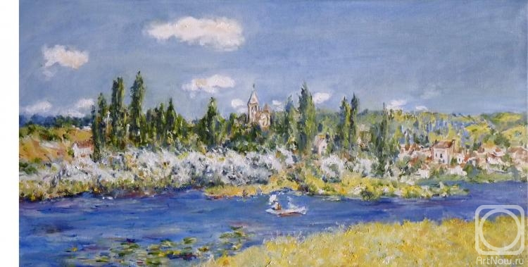 Lizlova Natalija. Claude Monet. Vetheuil. 1880 (free copy)