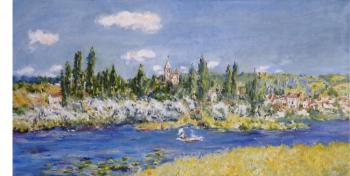 Claude Monet. Vetheuil. 1880 (free copy). Lizlova Natalija