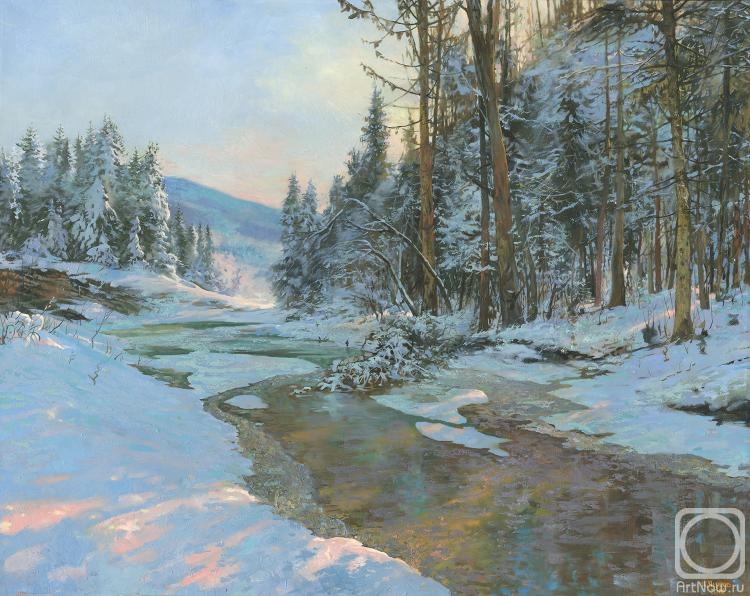 Chernov Denis. Winter River