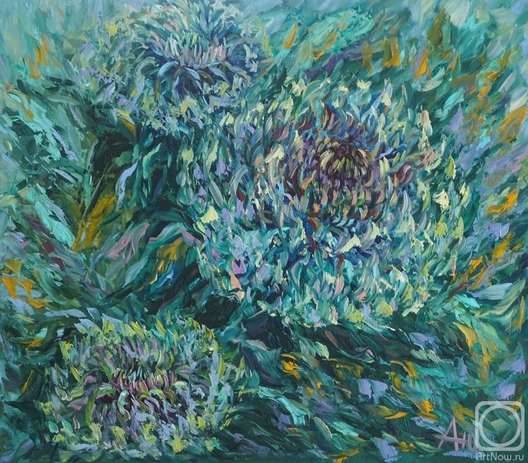 Abrosimova Julia. Chrysanthemums