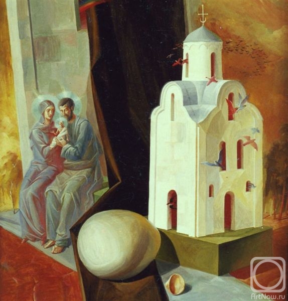 Kutkovoy Victor. The wind rushed along the promised land (fragment of the left part of "The Dream of Peryn")