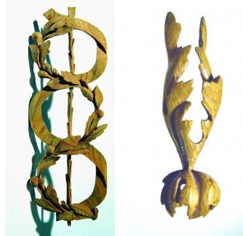 Copies of the decor of the Ostankino Palace