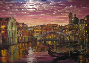 Grand Canal on a Full Moon