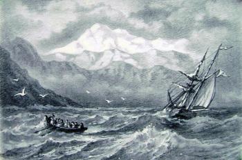 A rough sea (Natural Disaster). Kulagin Oleg