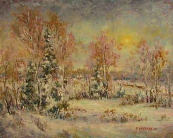 Snowy winter (Buy Artwork). Kruglova Svetlana