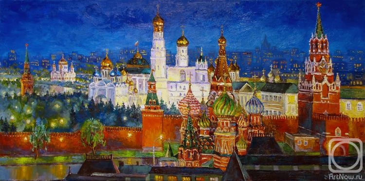 Kolokolov Anton. Night Kremlin