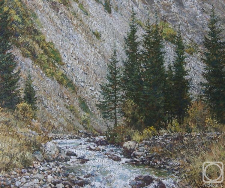 Ovsianikov Anton. On the Turgen River. Kazakhstan