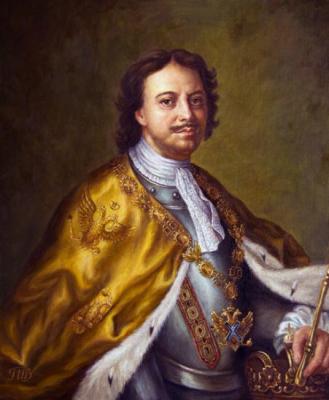 Portrait of Peter the Great. Gayduk Irina