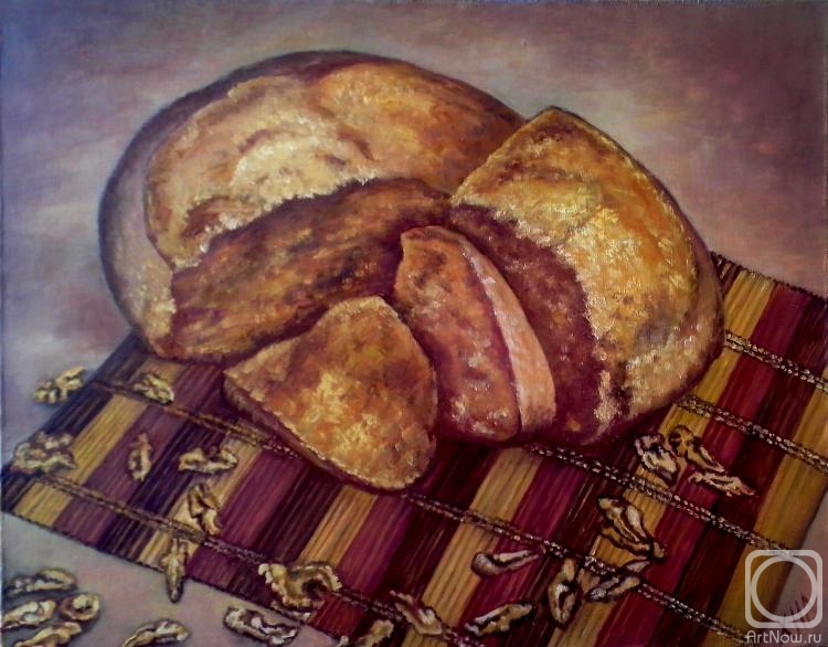Khubedzheva Nataliya. Nut bread