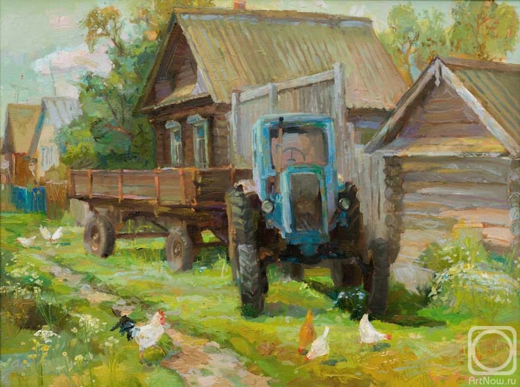 Roshina-Iegorova Oksana. Before a haymaking