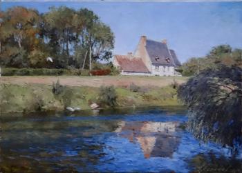 Fonsh. On the outskirts of Villandry, on the Cher River (Loire River). Galimov Azat