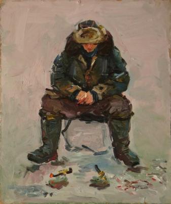 Winter fishing (etude 2). Zamaleev Talgat