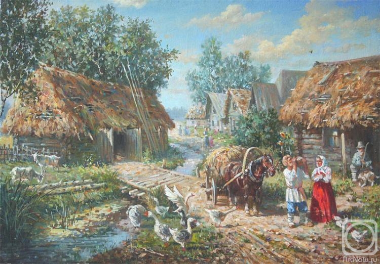 Khayrudinov Anvar. Peasants